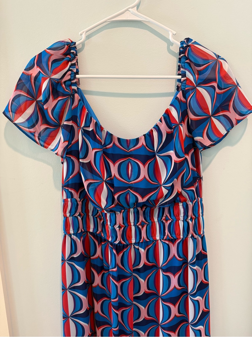 Women’s geometric maxi dress